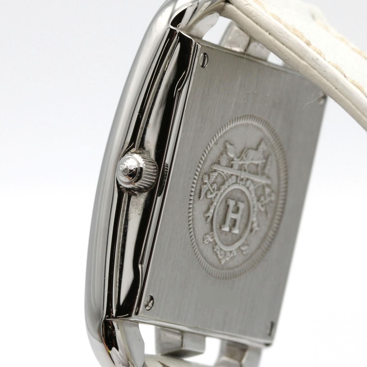 Hermes Capecod Double Tour SS Quartz Watch — view 6