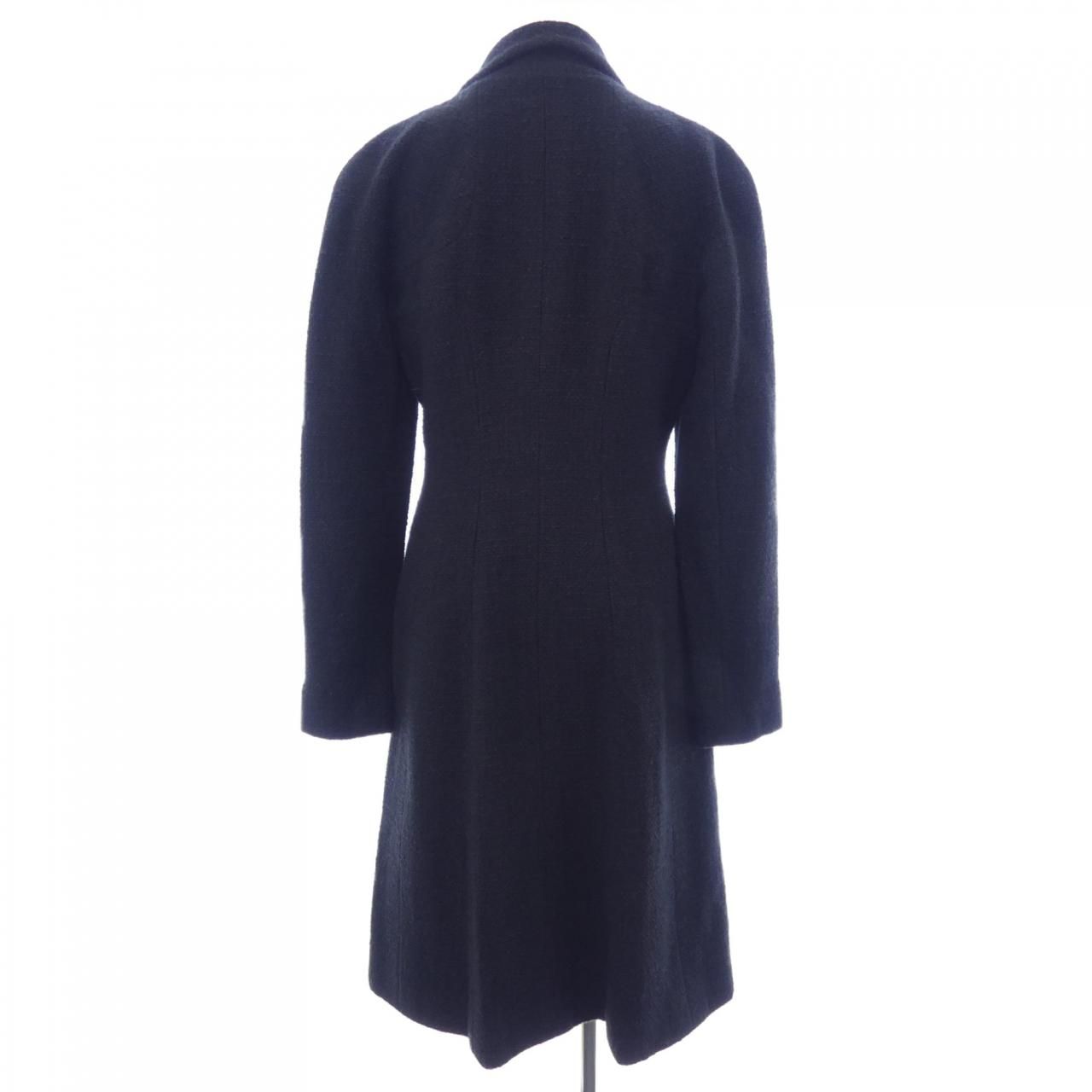 Chanel Vintage Coat Black — view 2