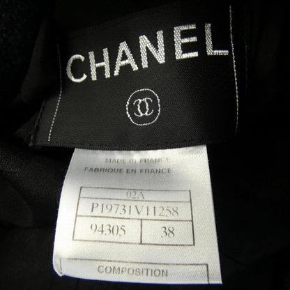 Chanel Vintage Coat Black — view 4