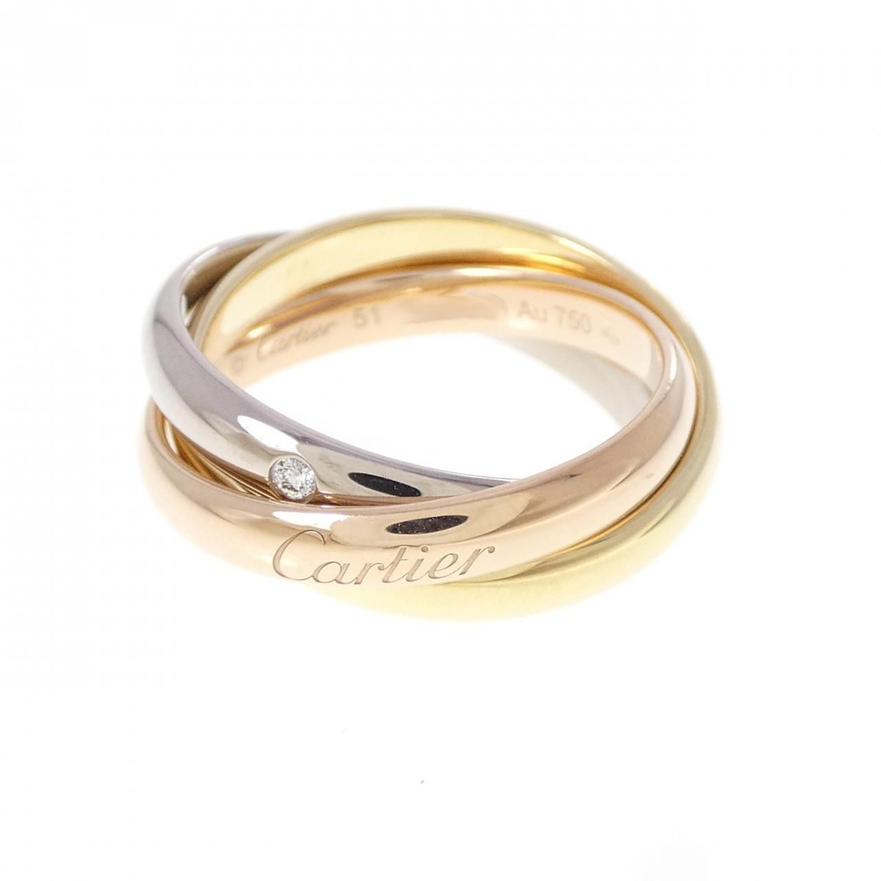 Cartier Trinity Ring Gold