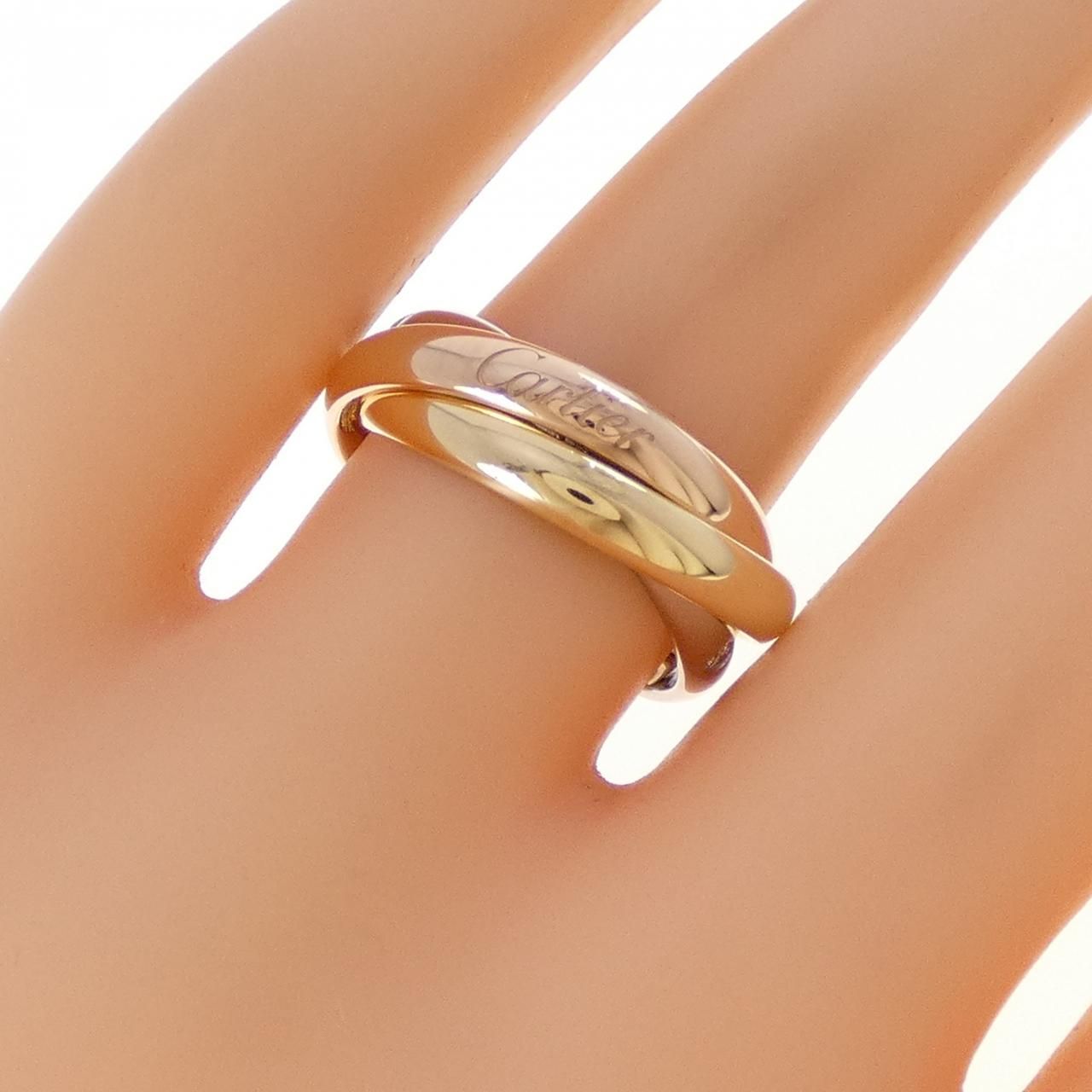 Cartier Trinity Ring Gold — view 5