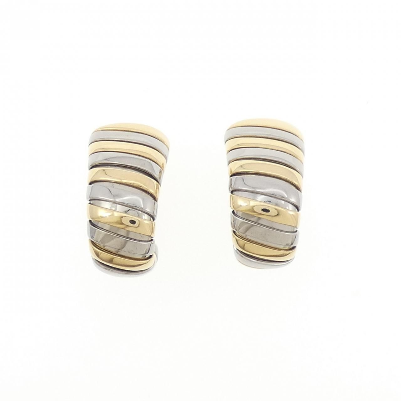 Bvlgari Tubogas Earrings Gold