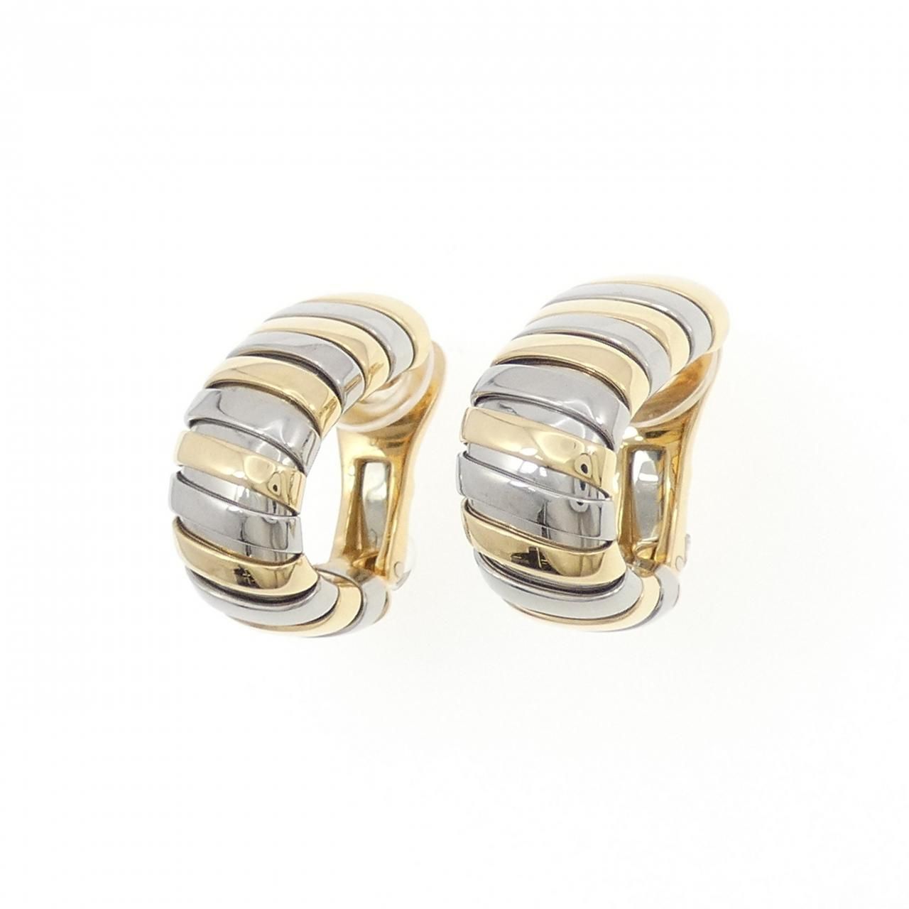 Bvlgari Tubogas Earrings Gold — view 2