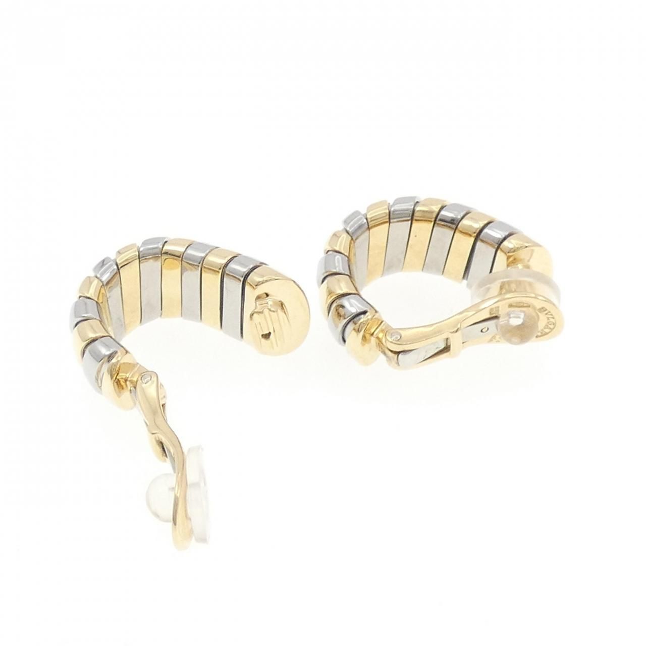 Bvlgari Tubogas Earrings Gold — view 3