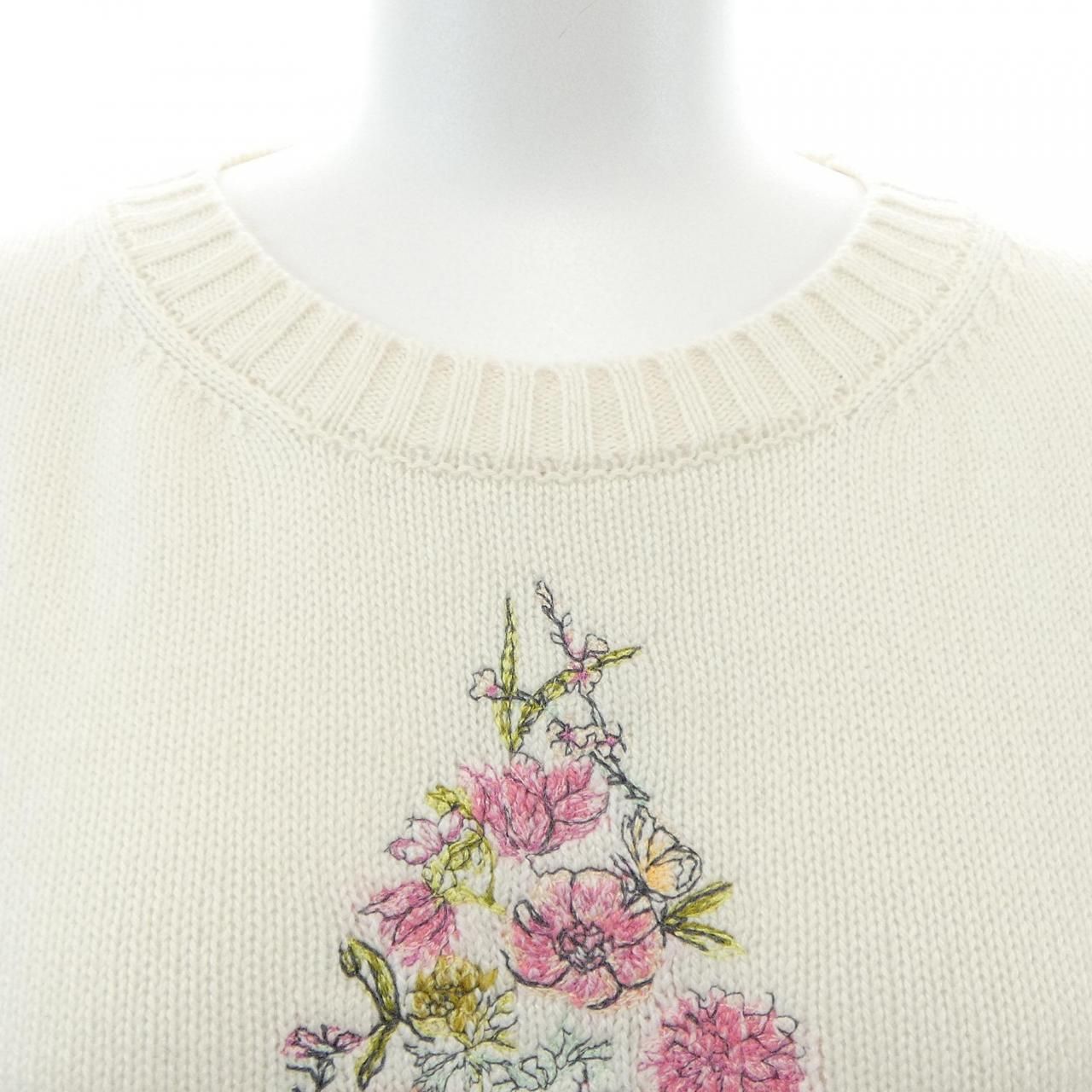 Dior Knit Sweater White — view 5