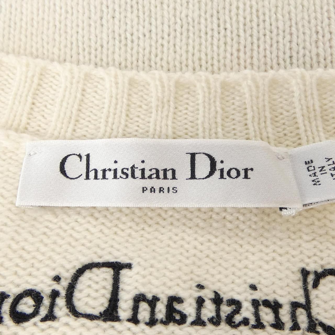 Dior Knit Sweater White — view 4