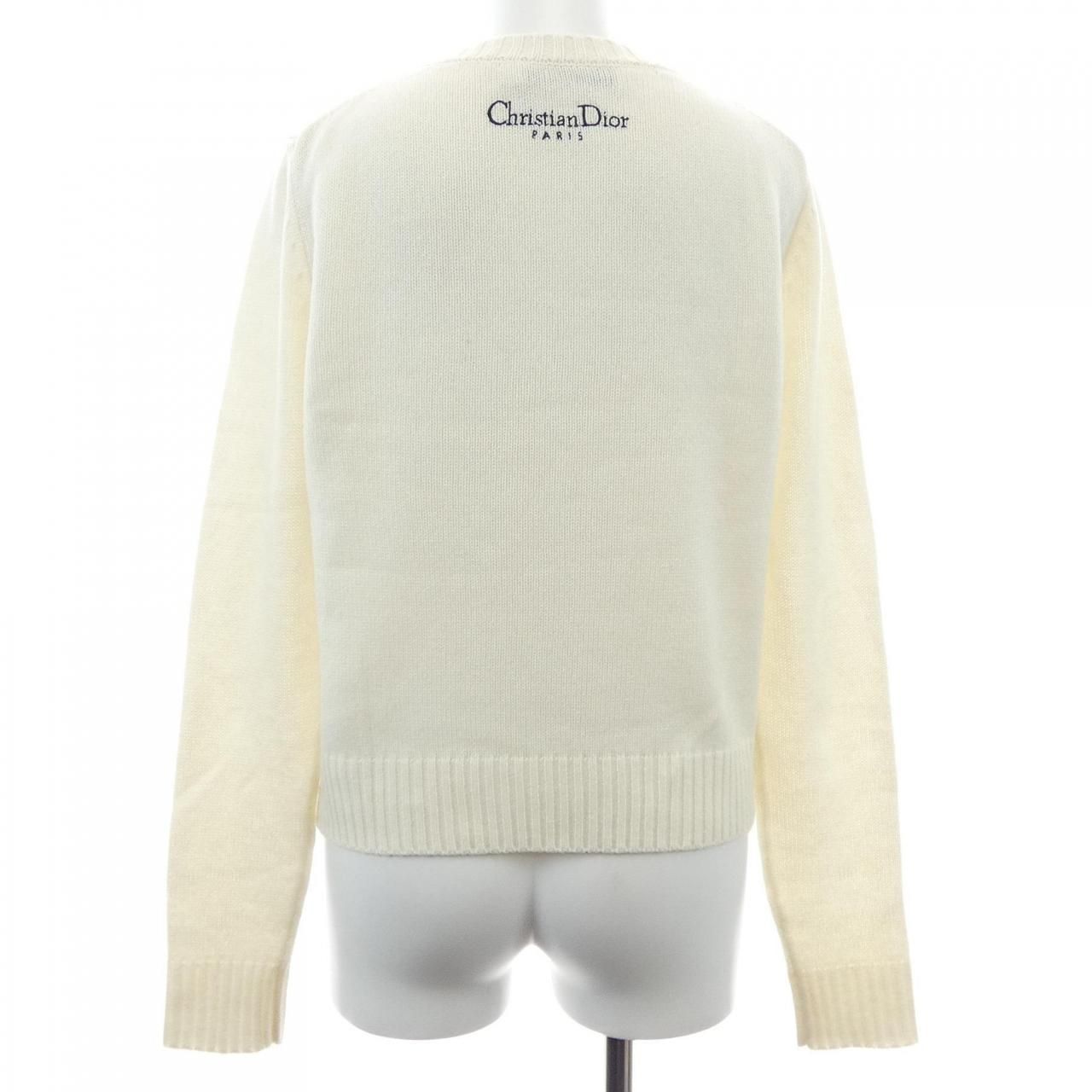 Dior Knit Sweater White — view 2