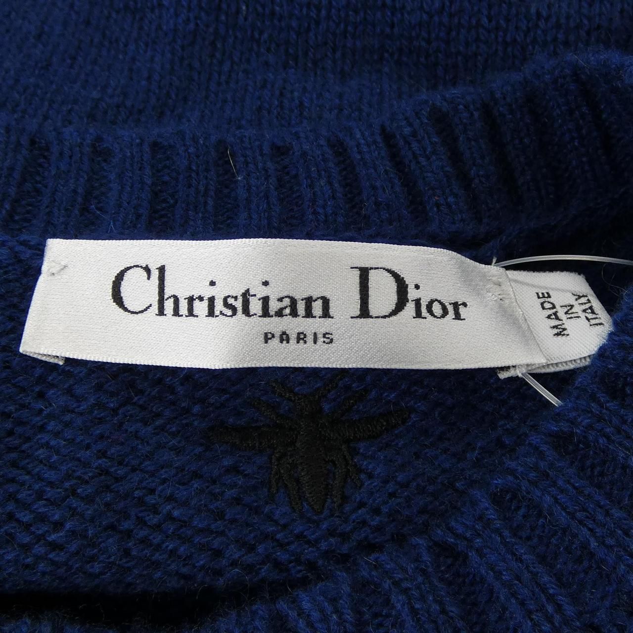 Dior Knit Sweater Navy — view 4