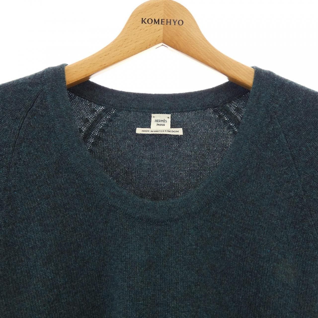 Hermes Knit Sweater Green — view 5
