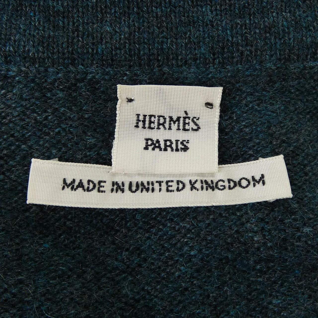 Hermes Knit Sweater Green — view 4