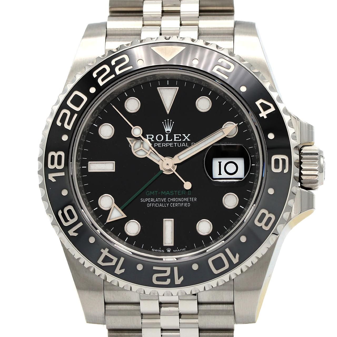Rolex GMT Master II 5 SS Automatic Winding Watch