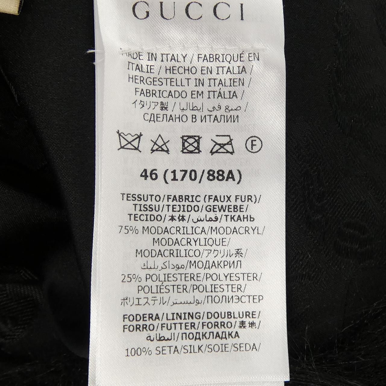 Gucci Cape & Ponchos Black — view 3
