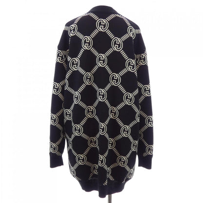 Gucci Interlocking Cardigan Black — view 8