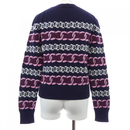 Chanel Knit Sweater Navy — view 2