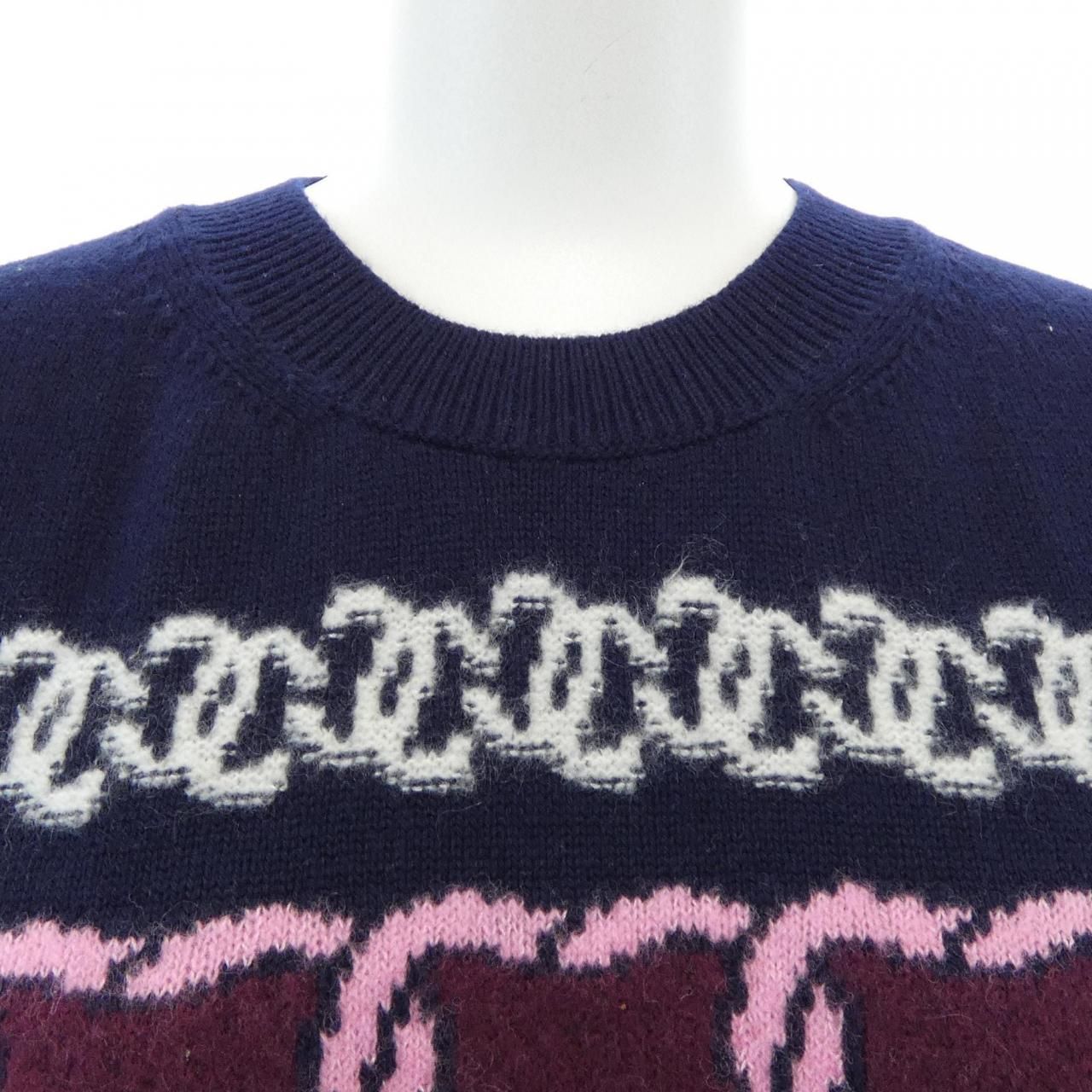 Chanel Knit Sweater Navy — view 6