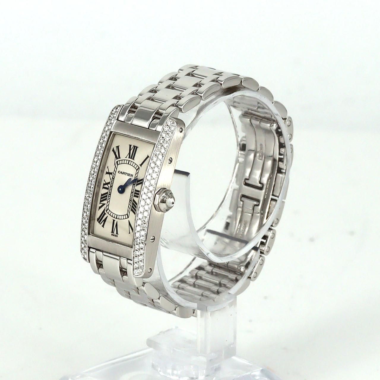 Cartier Tank American SM WG Quartz Watch — view 2
