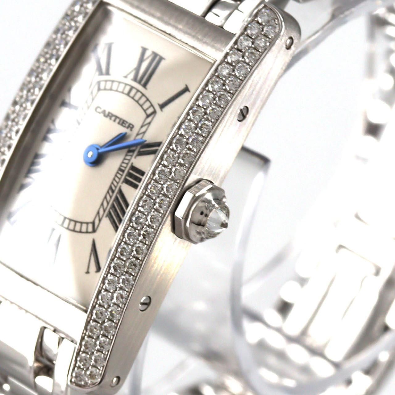 Cartier Tank American SM WG Quartz Watch — view 4