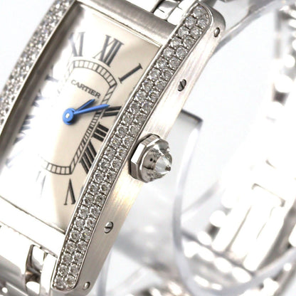 Cartier Tank American SM WG Quartz Watch — view 4