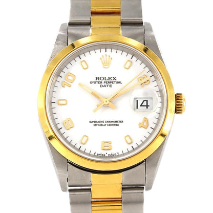 Rolex Oyster Perpetual Date Automatic Winding Number Watch