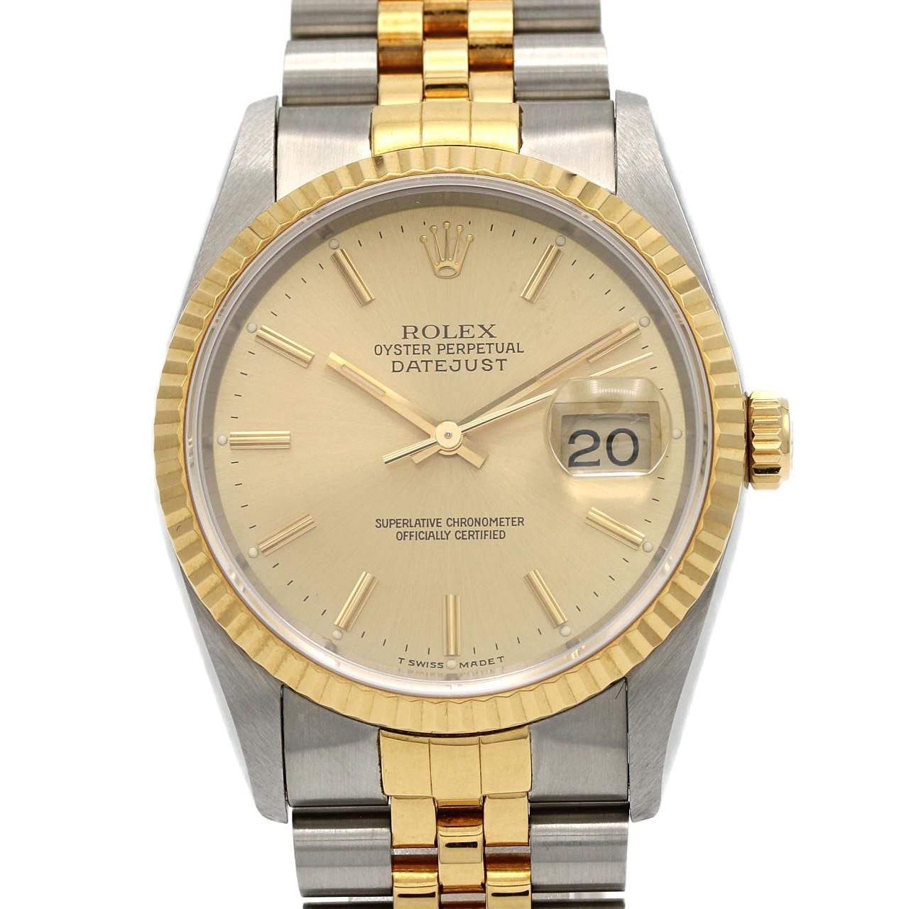 Rolex Datejust Automatic Winding Number Watch