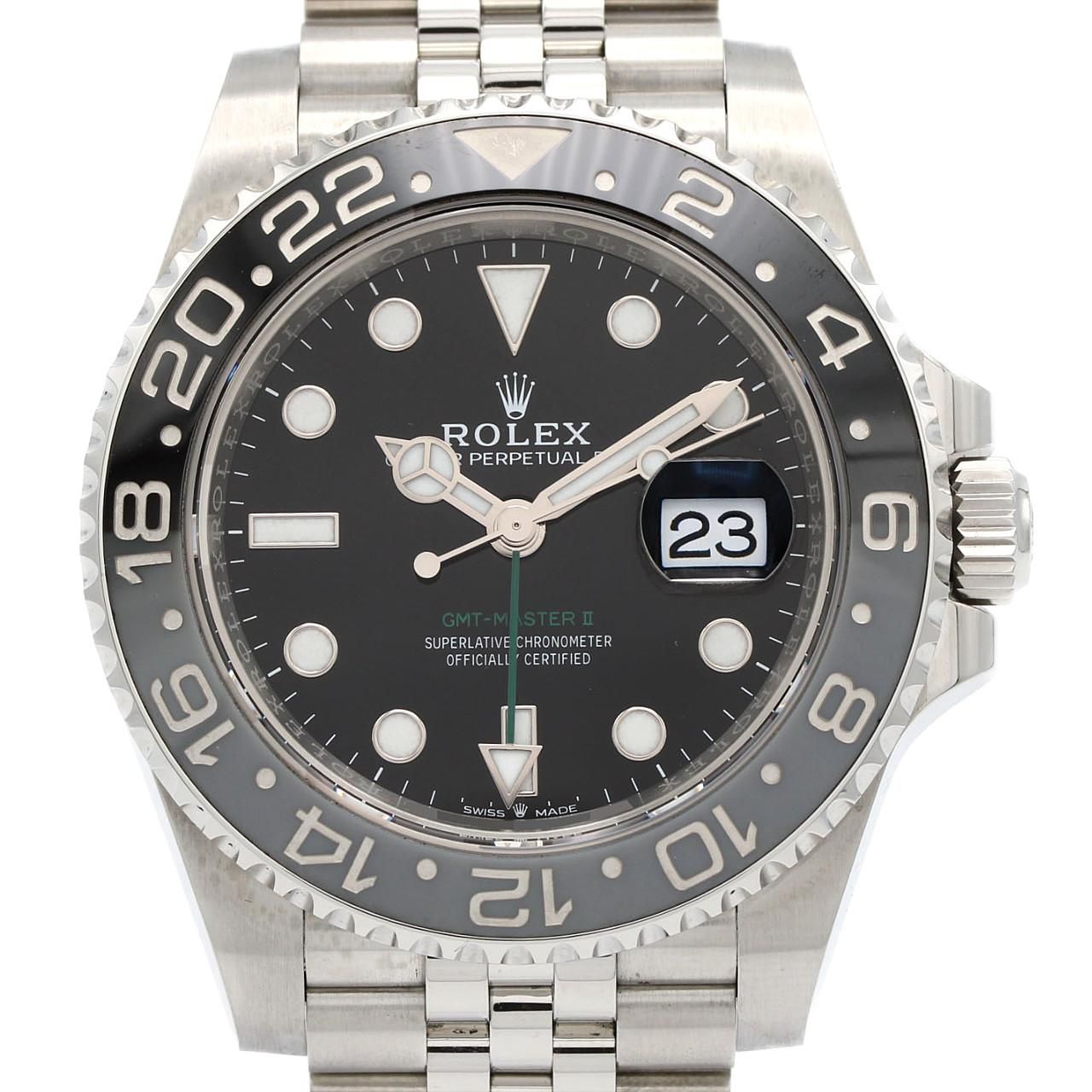 Rolex GMT Master II 5 SS Automatic Winding Watch