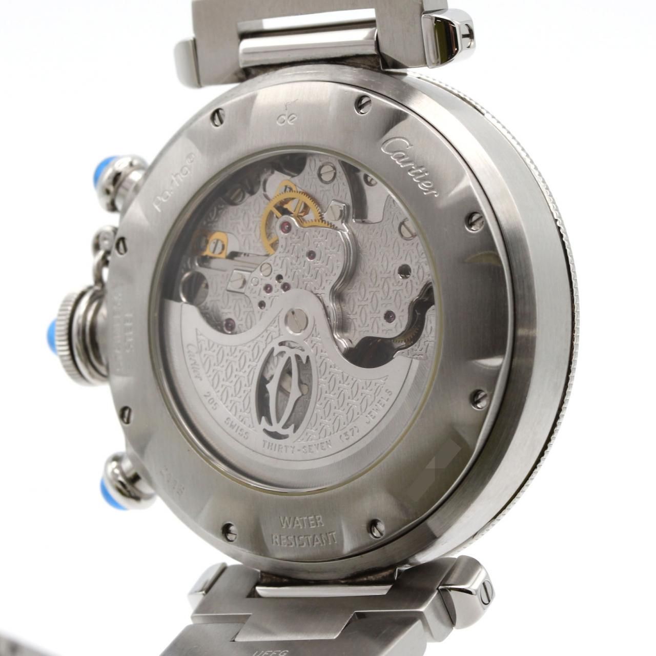 Cartier Pasha Chronograph SS Automatic Winding Watch — view 5