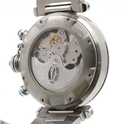 Cartier Pasha Chronograph SS Automatic Winding Watch — view 5