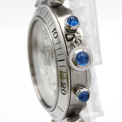 Cartier Pasha Chronograph SS Automatic Winding Watch — view 3