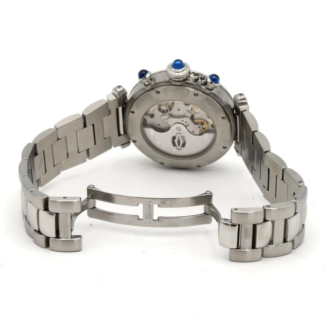 Cartier Pasha Chronograph SS Automatic Winding Watch — view 6