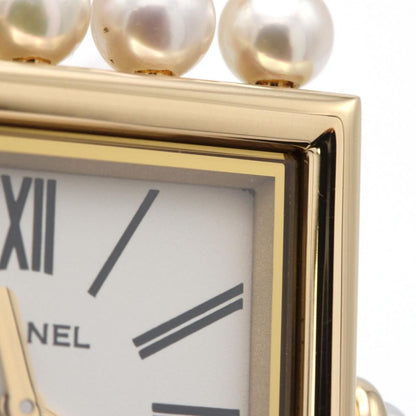 Chanel Mademoiselle YG Pearl Bracelet M YG Quartz — view 7
