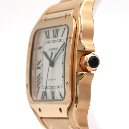 Cartier Santos LM PG RG Automatic Winding Watch — view 3