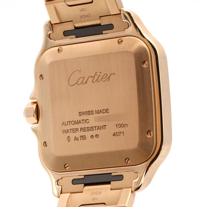 Cartier Santos LM PG RG Automatic Winding Watch — view 7