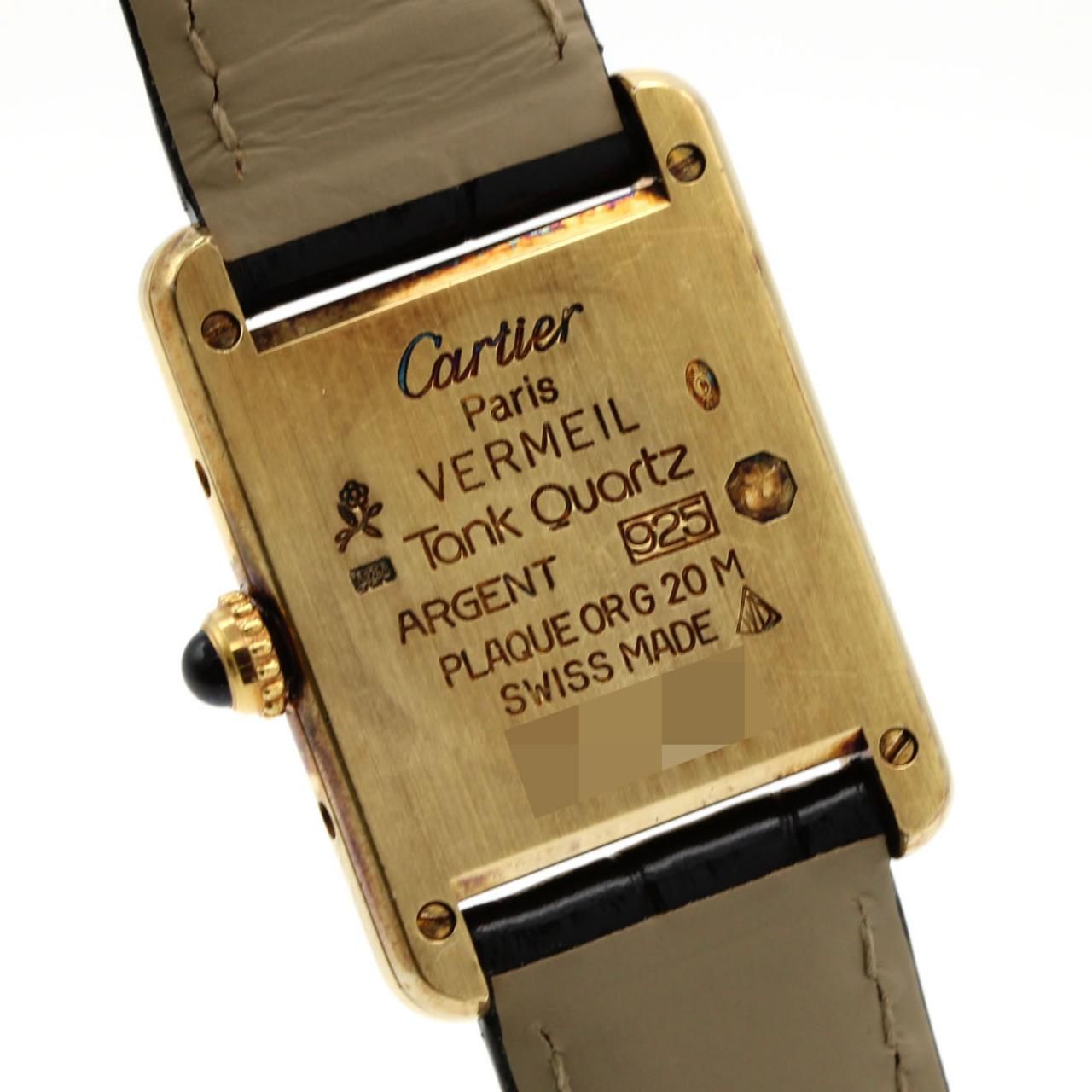Cartier Must Tank SM Quartz Watch — view 5