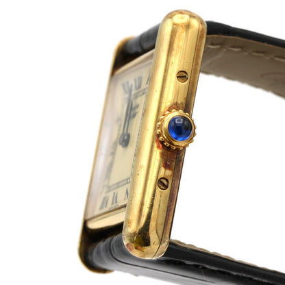 Cartier Must Tank SM Quartz Watch — view 3