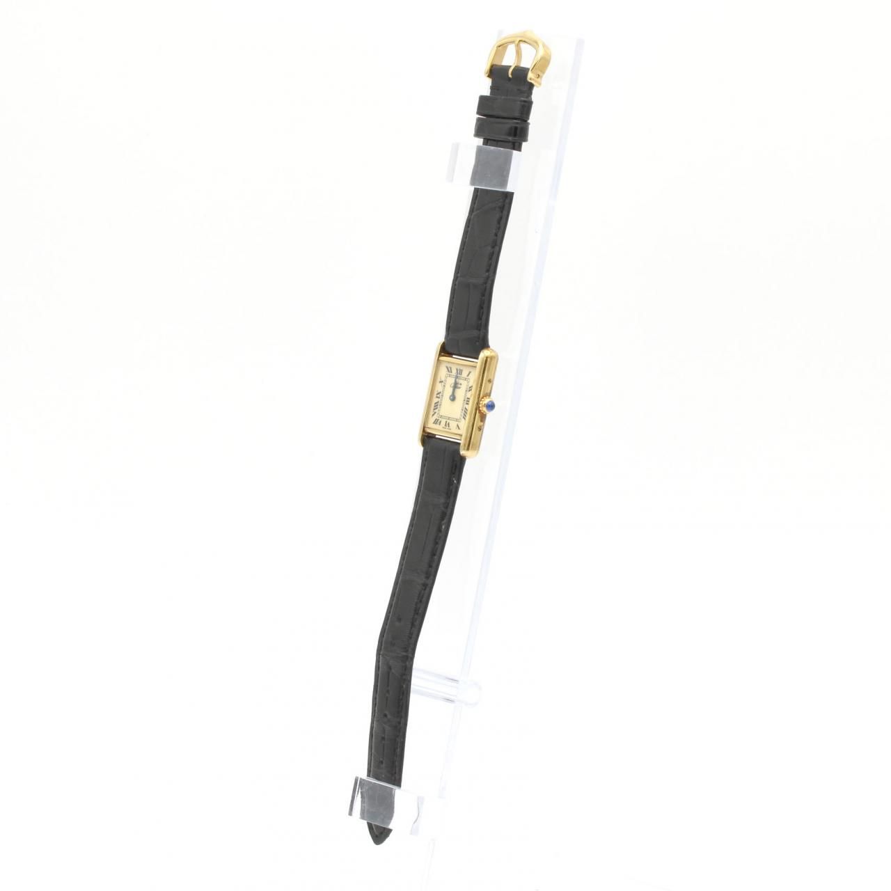 Cartier Must Tank SM Quartz Watch — view 2