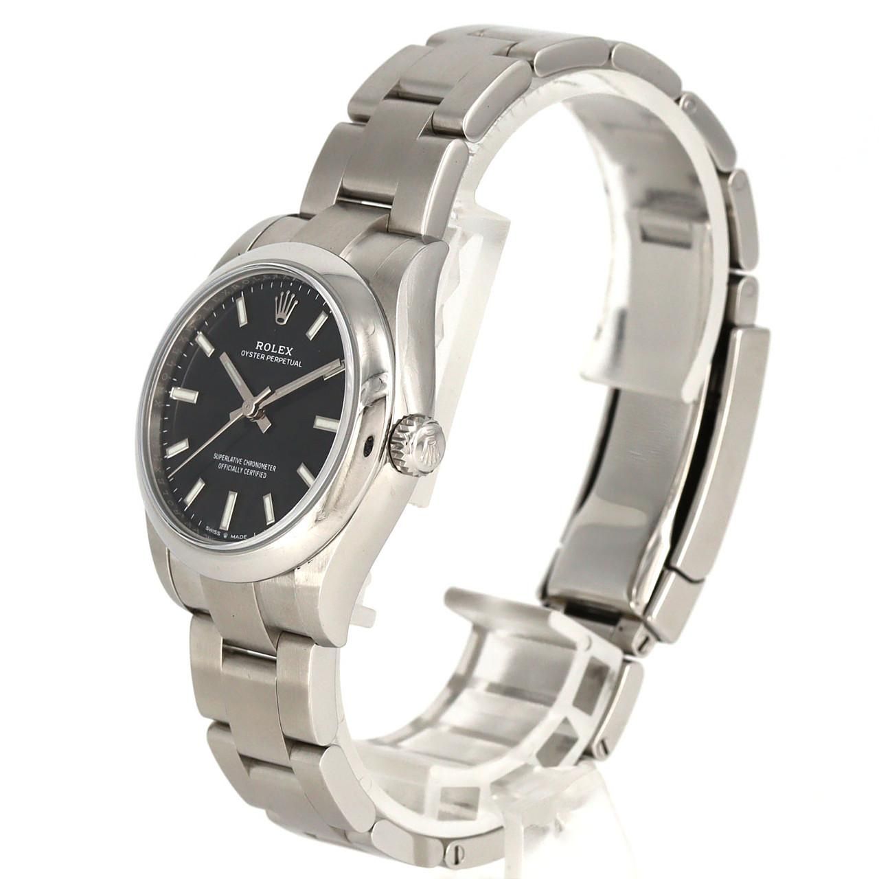Rolex Oyster Perpetual SS Automatic Winding Watch — view 2