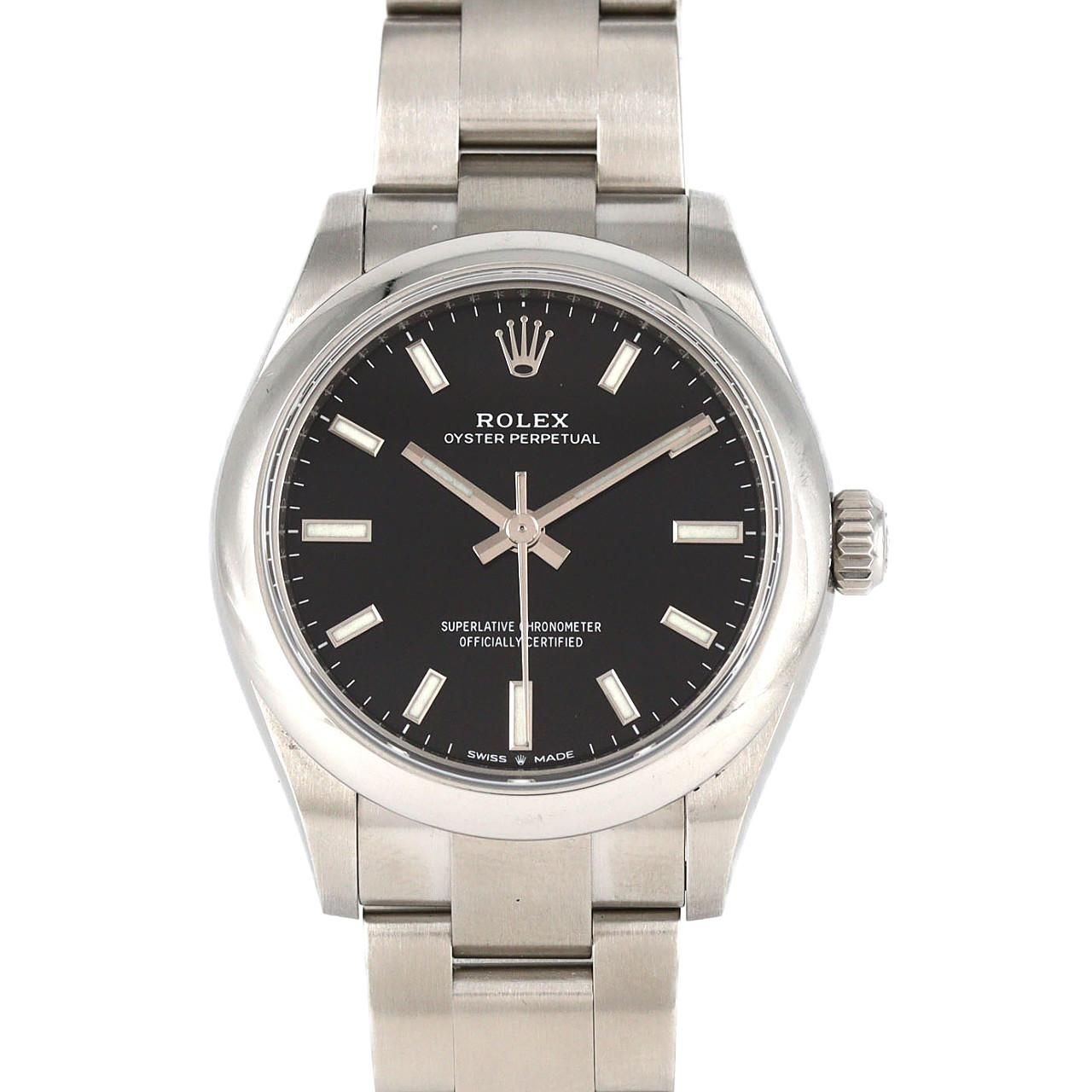 Rolex Oyster Perpetual SS Automatic Winding Watch