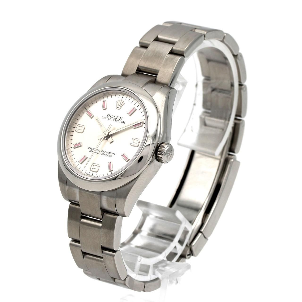 Rolex Oyster Perpetual SS Automatic Winding Watch — view 2
