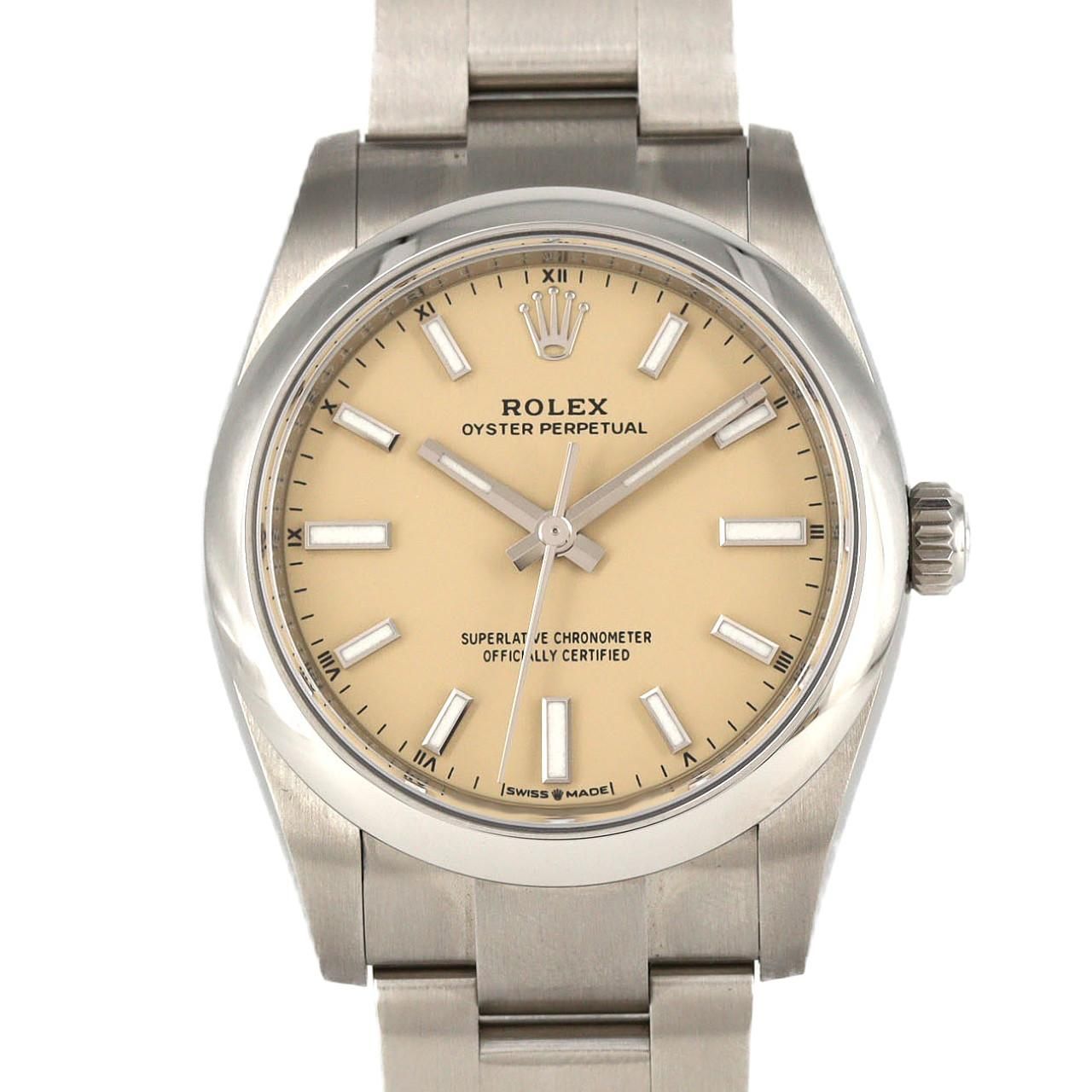 Rolex Oyster Perpetual SS Automatic Winding Watch