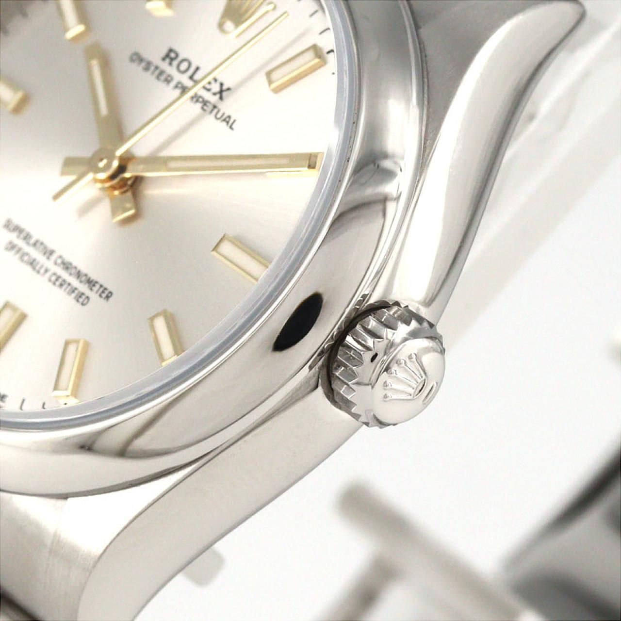 Rolex Oyster Perpetual SS Automatic Winding Watch — view 4