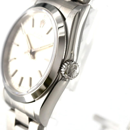 Rolex Oyster Perpetual SS Automatic Winding T Number Watch — view 4