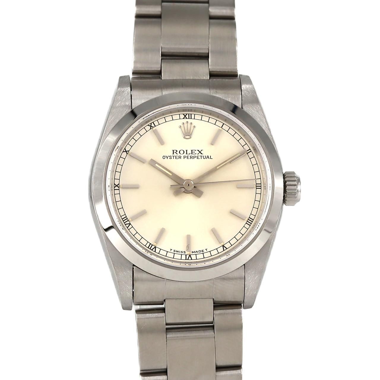 Rolex Oyster Perpetual SS Automatic Winding T Number Watch