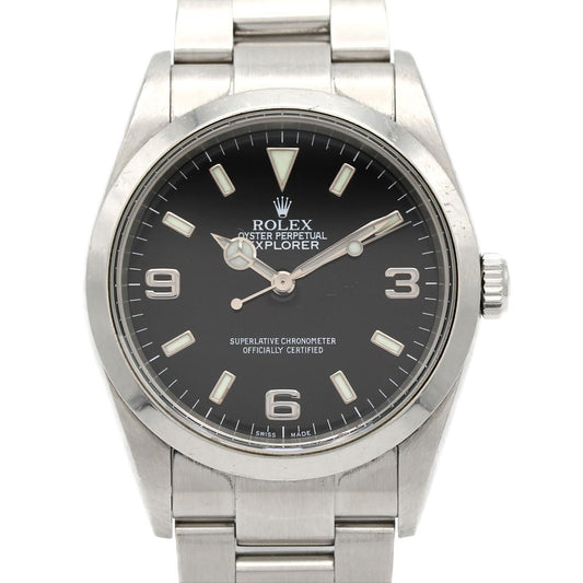 Rolex Explorer-i SS Automatic Winding Number Watch