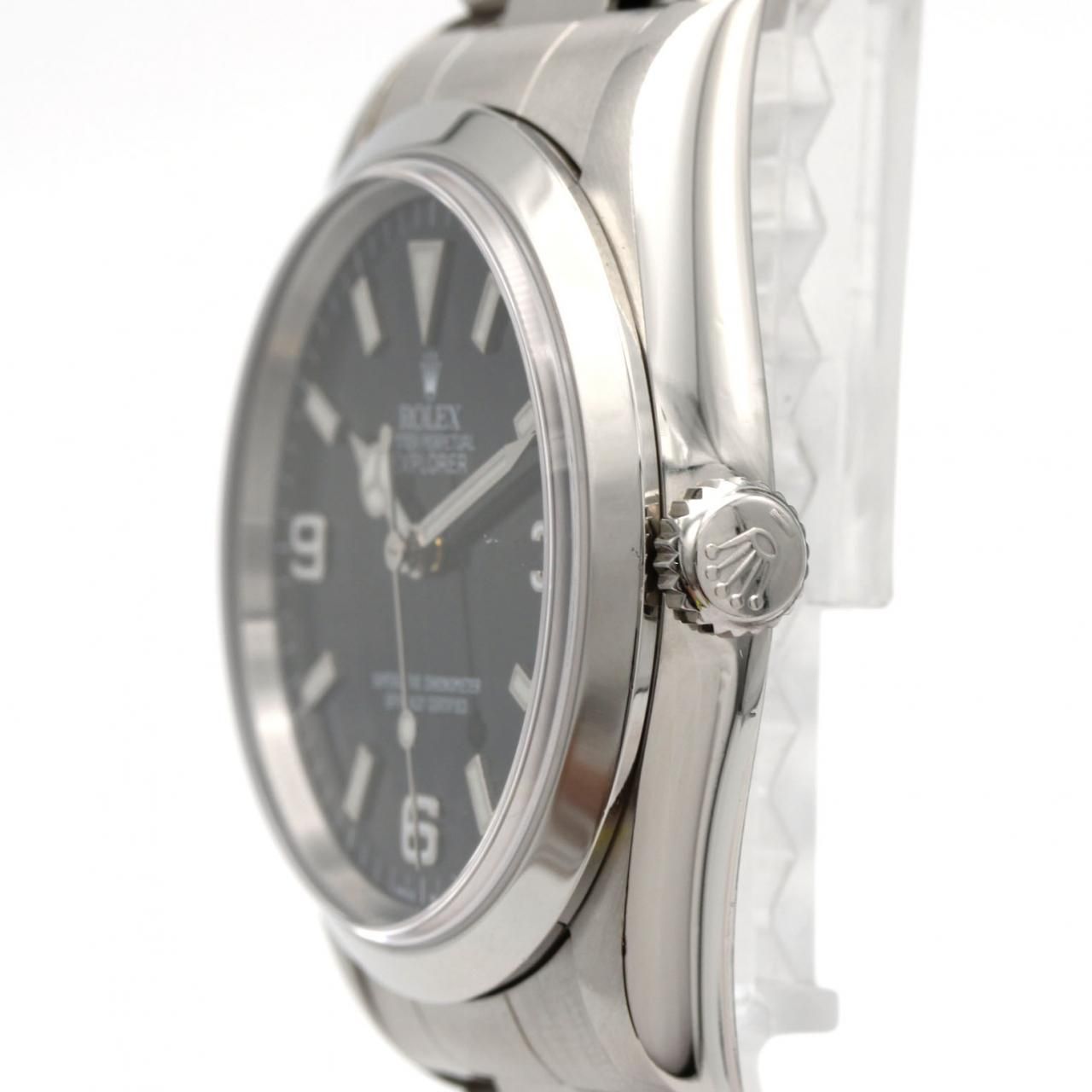 Rolex Explorer I SS Automatic Winding a Number Watch — view 3