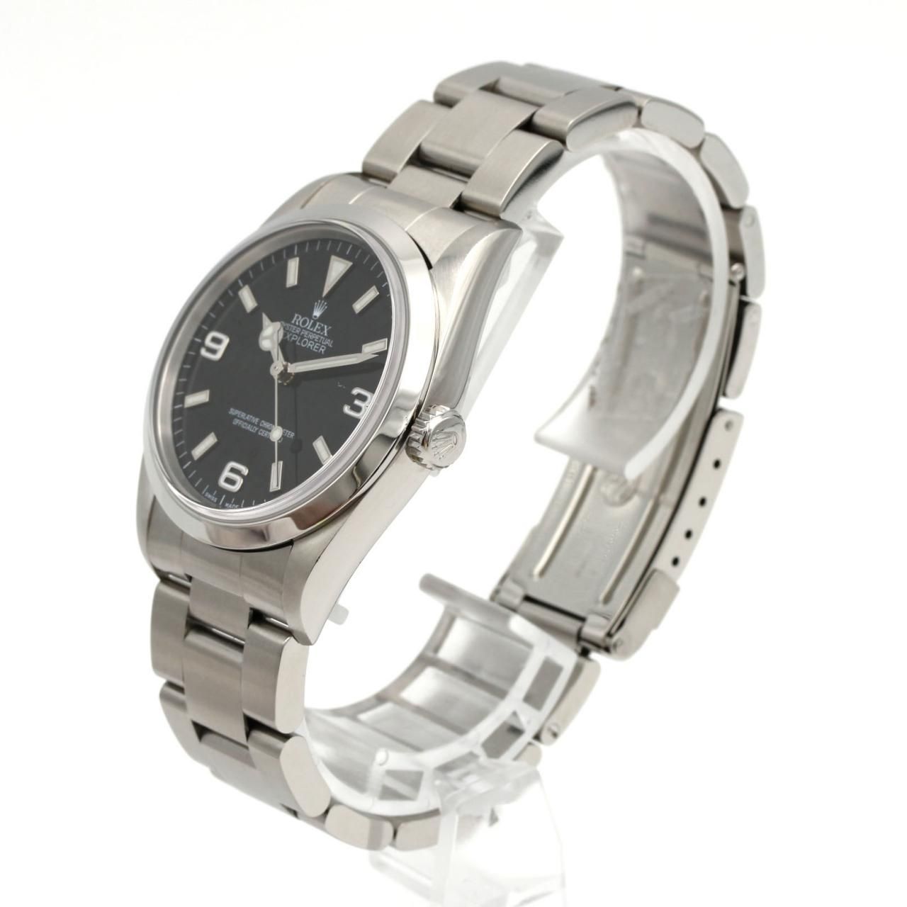Rolex Explorer I SS Automatic Winding a Number Watch — view 2