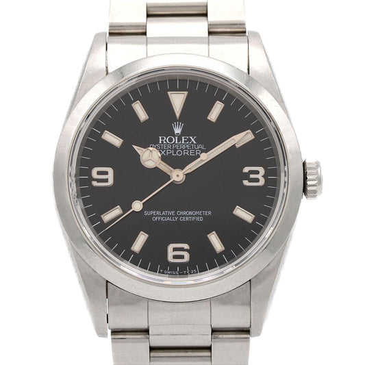 Rolex Explorer I SS Automatic Winding T Number Watch