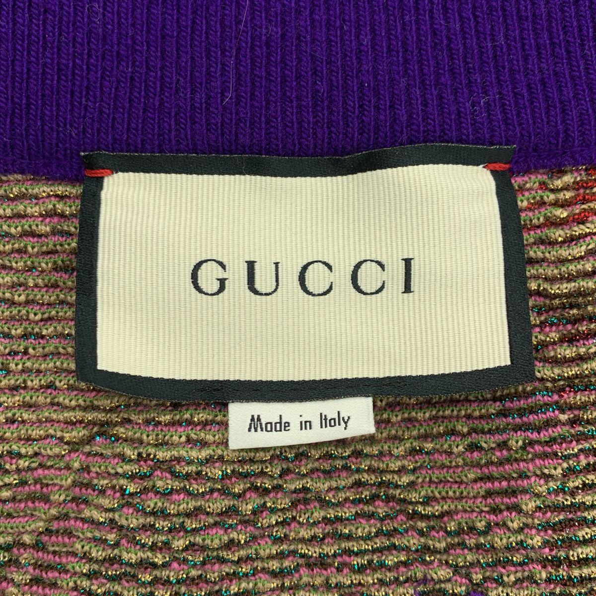 Gucci GG Floral Jacquard Knit Skirt S Multicolor — view 5