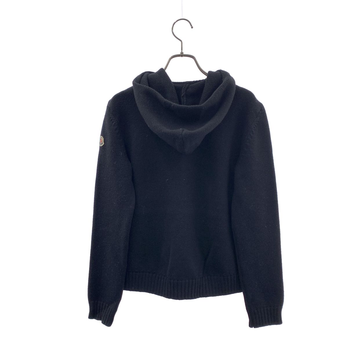 Moncler Maglia Tricot Cardigan Down Jacket 14 Black — view 5