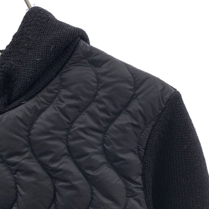 Moncler Maglia Tricot Cardigan Down Jacket 14 Black — view 2