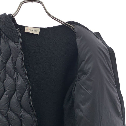 Moncler Maglia Tricot Cardigan Down Jacket 14 Black — view 4